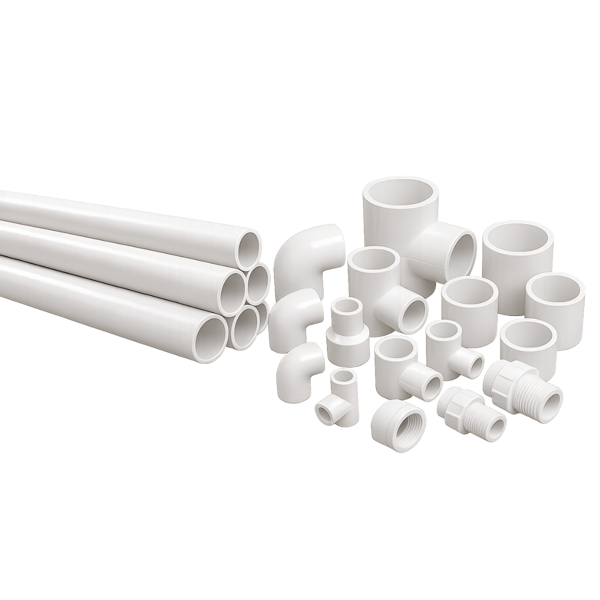 PVC Pipes and Fittings